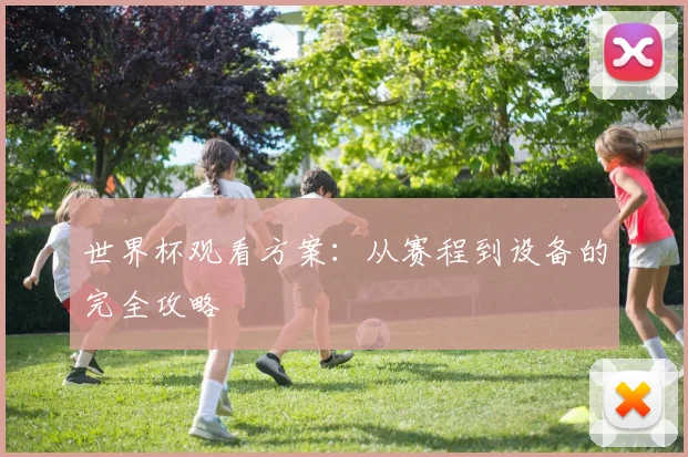 世界杯观看方案：从赛程到设备的完全攻略