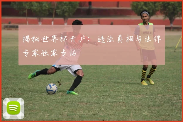 揭秘世界杯开户：违法真相与法律专家独家专访