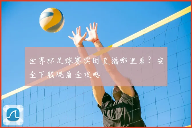 世界杯足球赛实时直播哪里看？安全下载观看全攻略